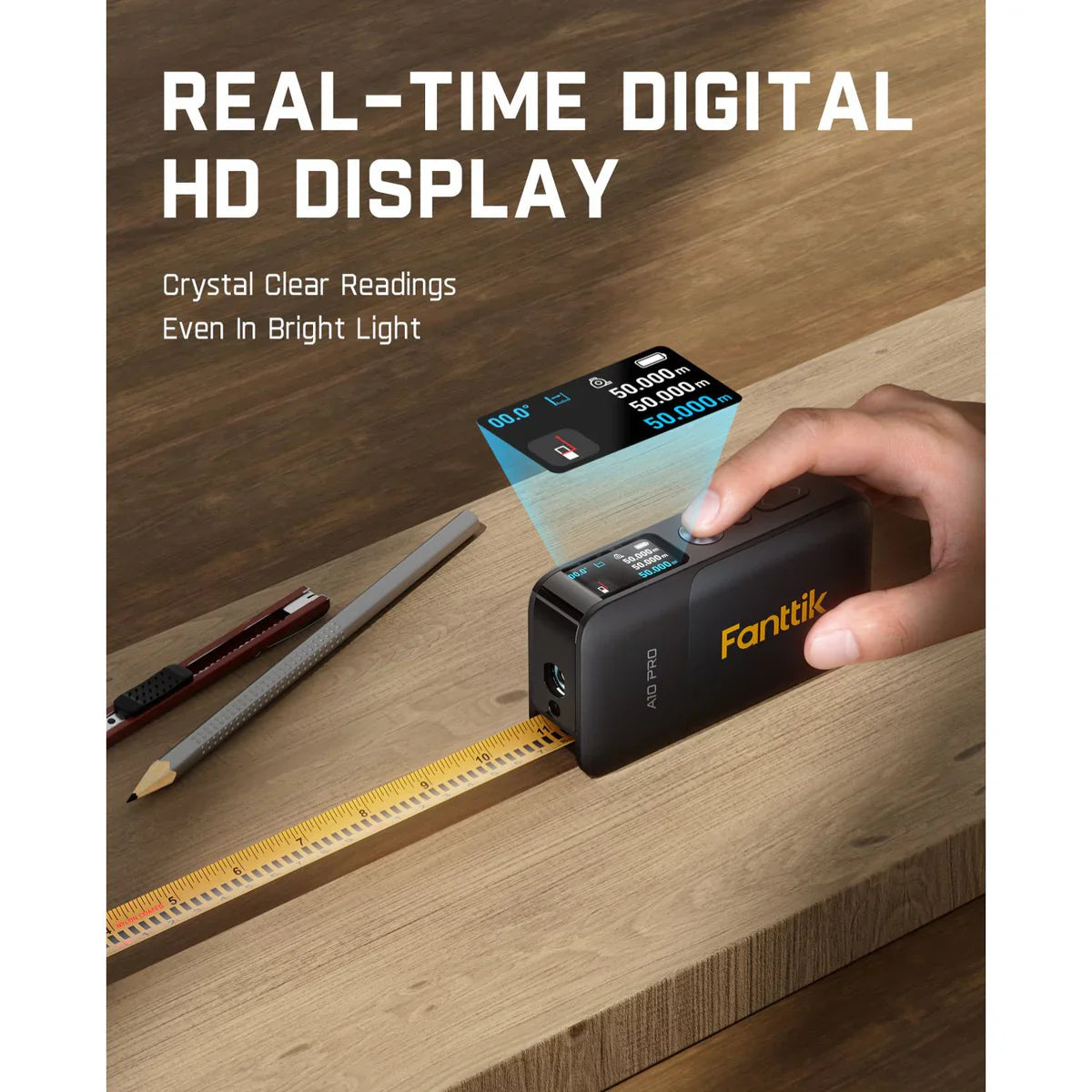 Fanttik A10 Pro 2-in-1 Laser Distance Meter