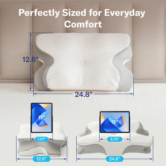 Alcédo Ultra Pain Relief Cervical Pillow