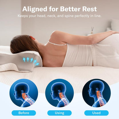 Alcédo Ultra Pain Relief Cervical Pillow